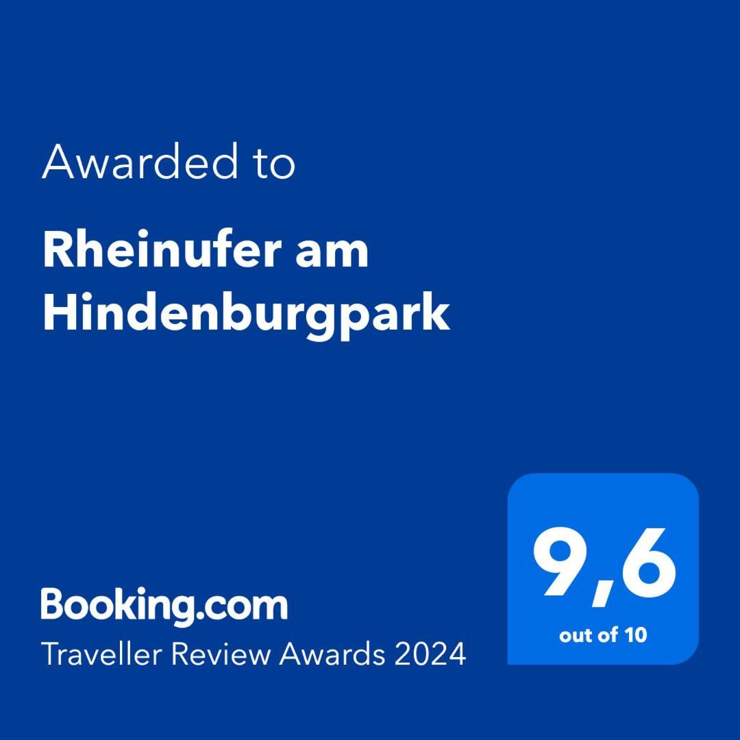 شقة Rheinufer Am Hindenburgpark بينجين ام راين المظهر الخارجي الصورة